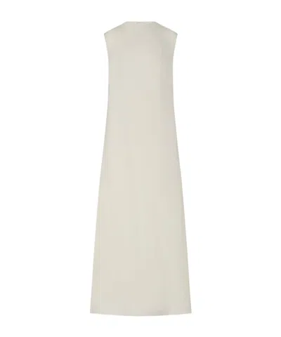 The Row Loic Dress In White