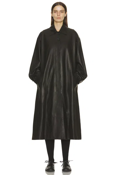 The Row Lolana Coat In Black
