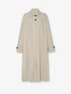 The Row Lolana Nylon And Cotton Waterproof Coat In White