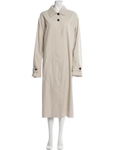 Pre-owned The Row Lolana Trench Coat In Neutral