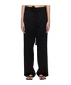 The Row Lonan Ironing Casual Pants In Black