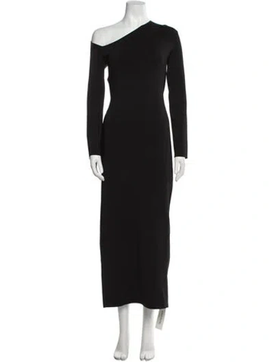 Pre-owned The Row Londrina Long Dress In Black