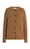 The Row Loneke Wool Cardigan In Neutral