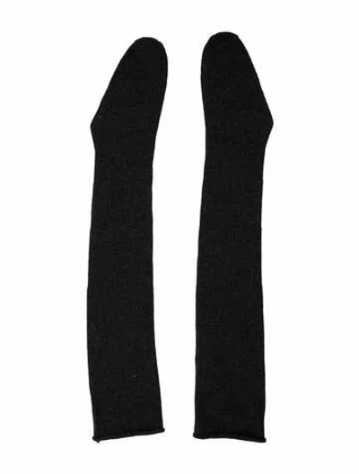Pre-owned The Row Long Cashmere Socks W/tags In Gray