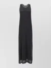 The Row Long Scoop Neck Sleeveless Dress