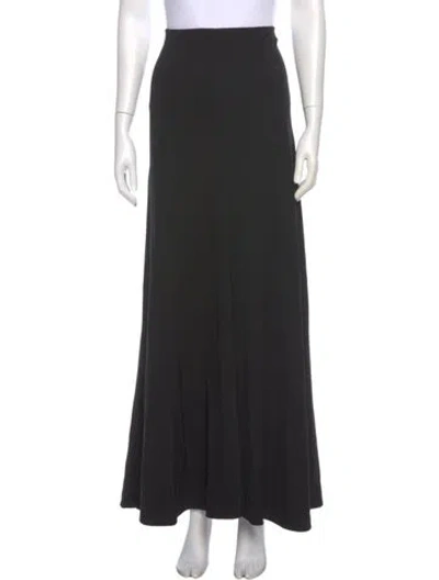 Pre-owned The Row Long Skirt In Black