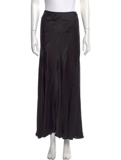 Pre-owned The Row Long Skirt W/ Tags In Black