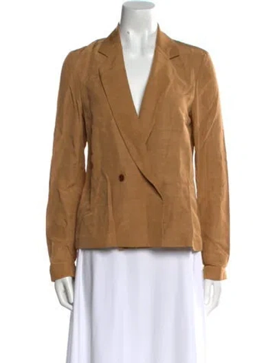 Pre-owned The Row Long Sleeve Button-up Top In Neutral