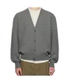 The Row Long Sleeve Cardigan In Gray