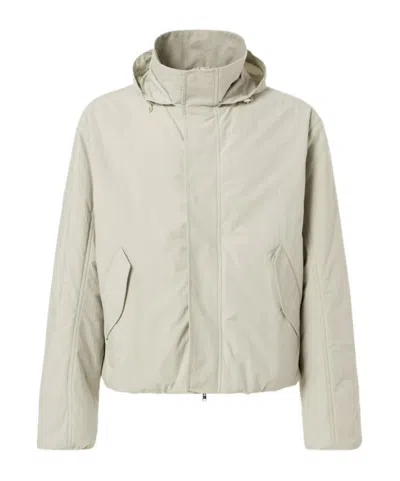 The Row Long Sleeve Casual Jacket In Neutral