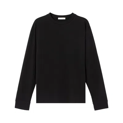 Pre-owned The Row Long-sleeve Ciles R Top 'black'