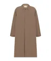 The Row Mud Cotton Riku Trench Coat