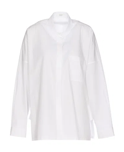 THE ROW LONG-SLEEVE COTTON SHIRT
