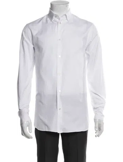 Pre-owned The Row Long Sleeve Dress Shirt In White