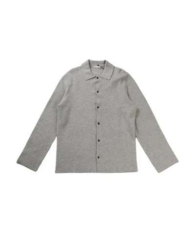 The Row Long Sleeve Jacket In Gray
