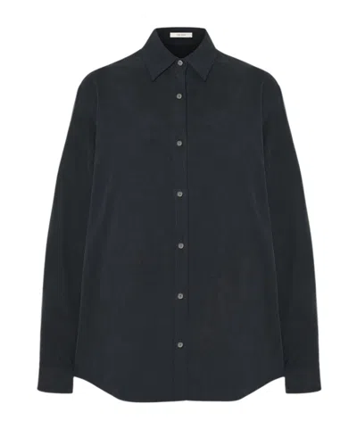 The Row Long Sleeve Shirt In Black