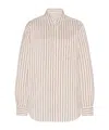 The Row Long Sleeve Shirt In Neutral