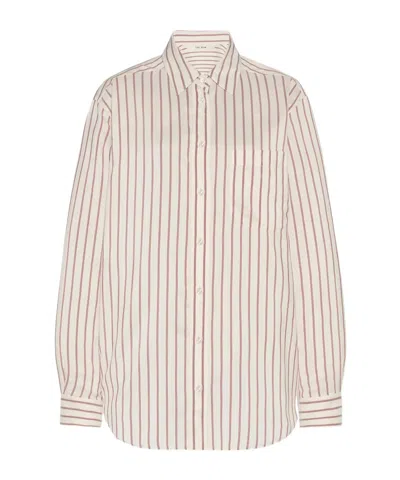 The Row Long Sleeve Shirt In Neutral
