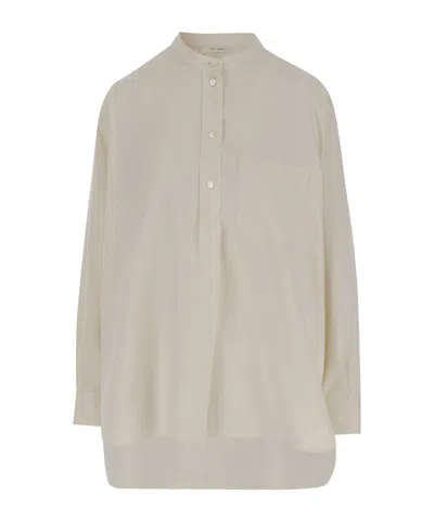 The Row Long Sleeve Shirt In White