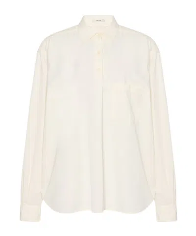 The Row Long Sleeve Shirt In White