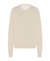 The Row Long-sleeved Cardigan In Nude