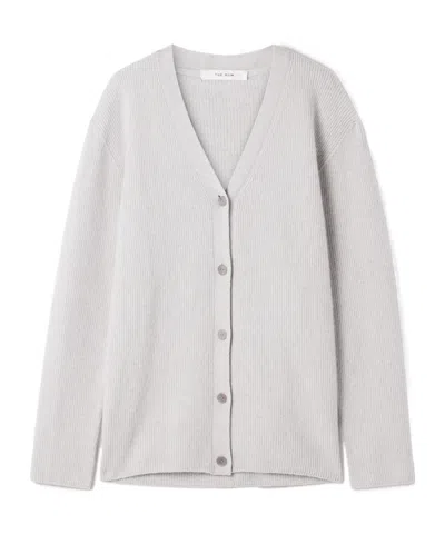 The Row Long-sleeved Cardigan In White