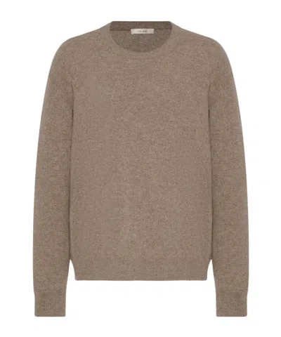 The Row Long-sleeved Cashmere Sweater In Multi