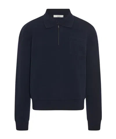 The Row Long-sleeved Cashmere Sweater In Black