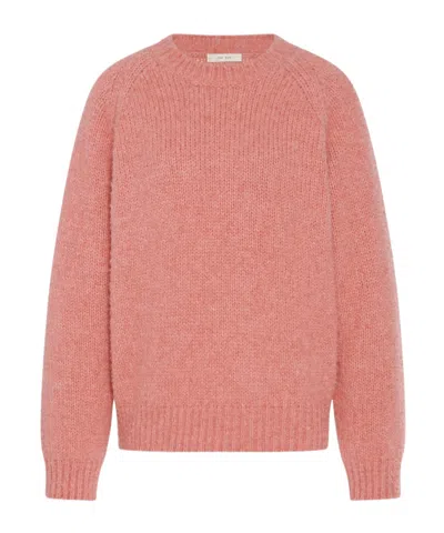 The Row Long-sleeved Cashmere Sweater In Pink