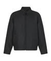 The Row Long-sleeved Casual Jacket In Black