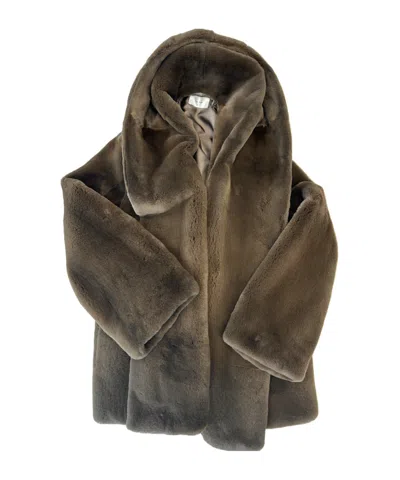 The Row Long-sleeved Jacket In Brown