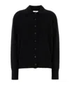 The Row Cashmere Lillia Cardigan Collared Design In Black