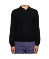 The Row Cashmere Polo Shirt Judi In Black