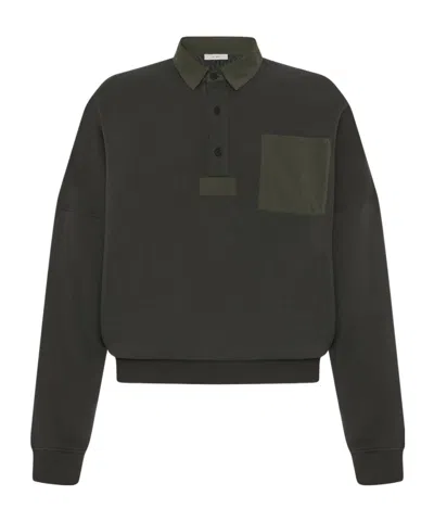 THE ROW LONG-SLEEVED POLO SHIRT