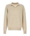 The Row Polo Leach In Cashmere Sabbia  Uomo In Brown