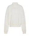 The Row Corzas Cotton Sweatshirt In White