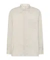 The Row Feme Striped Silk Shirt