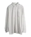 The Row Long-sleeved Shirt In White