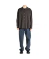 The Row Long-sleeved Shirt In Black