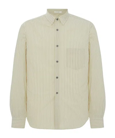 The Row Long-sleeved Shirt In Nude