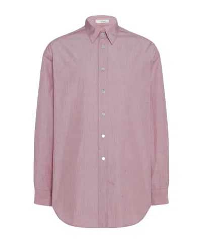The Row Long-sleeved Shirt In Pink