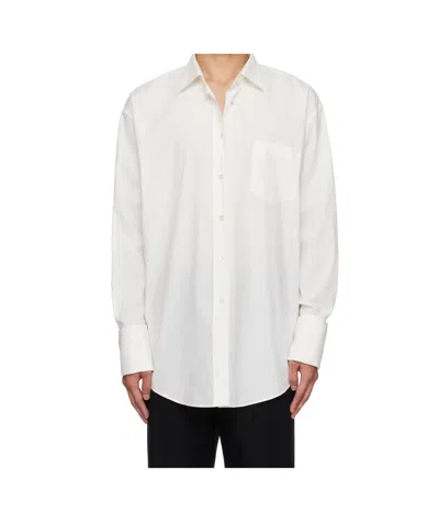 The Row Long-sleeved Shirt In White