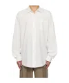 The Row Long-sleeved Shirt In White