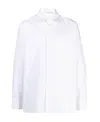 The Row Lukre Long-sleeved Shirt In White