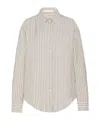 The Row Long-sleeved Shirt In White