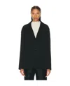 The Row Wool Jacket In Black