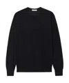 The Row Long-sleeved Sweater In Black