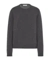 The Row Long-sleeved Sweater In Black