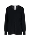 The Row Long-sleeved Sweater In Black