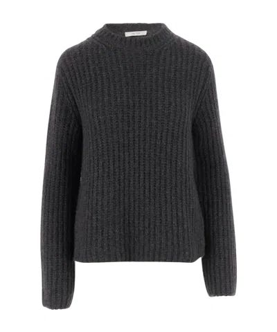 The Row Long-sleeved Sweater In Black